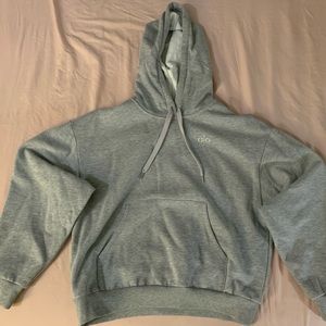 Heather Grey Alo Accolade Hoodie in size S. NWOT.